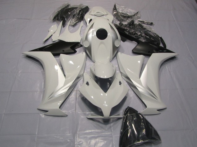 12-16 Blanco & Plata CBR1000RR Carenados Moto 12-16 Blanco & Plata CBR1000RR Carenados Moto