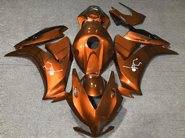12-16 Brillo Naranja Intenso CBR1000RR Carenados Moto 12-16 Brillo Naranja Intenso CBR1000RR Carenados Moto