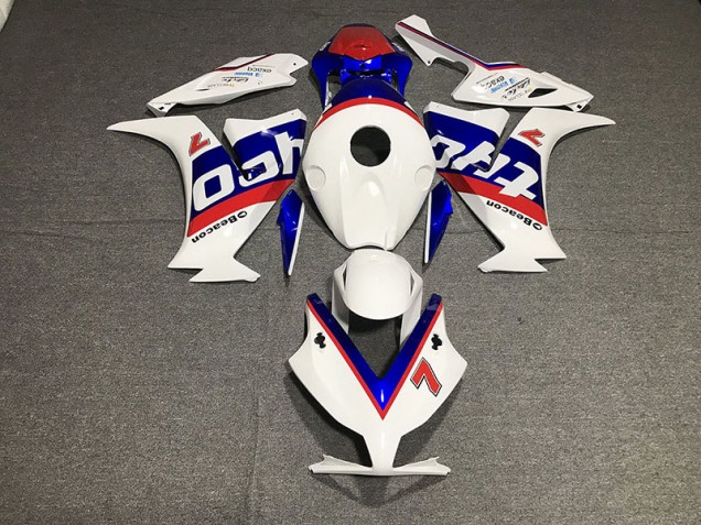 12-16 Diseño De Carreras Blanco CBR1000RR Carenados Moto 12-16 Diseño De Carreras Blanco CBR1000RR Carenados Moto