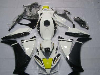 12-16 En Blanco & Negro CBR1000RR Carenados Moto