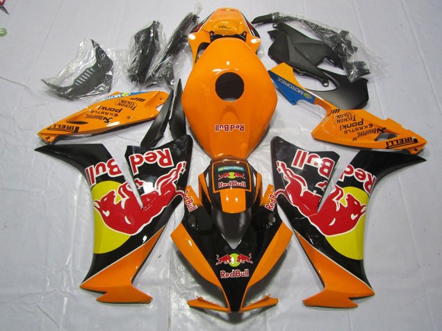 12-16 Naranja Rojo Toro CBR1000RR Carenados Moto 12-16 Naranja Rojo Toro CBR1000RR Carenados Moto