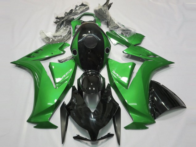 12-16 Negro Brillante & Verde CBR1000RR Carenados Moto 12-16 Negro Brillante & Verde CBR1000RR Carenados Moto