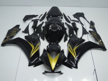 12-16 Negro & Oro CBR1000RR Carenados Moto