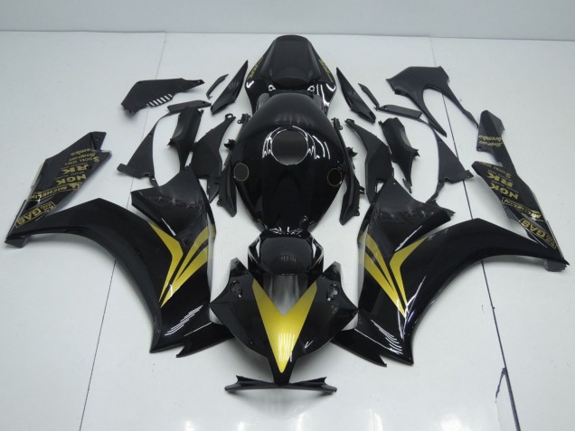 12-16 Negro & Oro CBR1000RR Carenados Moto 12-16 Negro & Oro CBR1000RR Carenados Moto