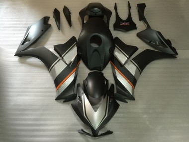 12-16 Plata Mate & Negro CBR1000RR Carenados Moto