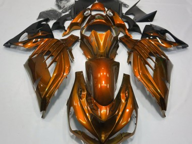 12-21 Brillo Naranja Quemado ZX14R Carenados Moto