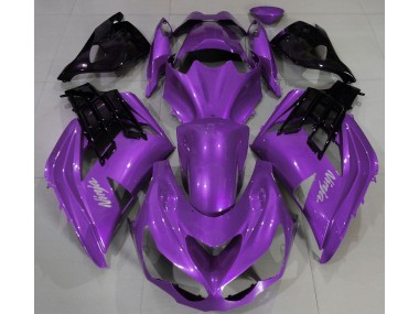 12-21 Estado De Ánimo Morado ZX14R Carenados Moto