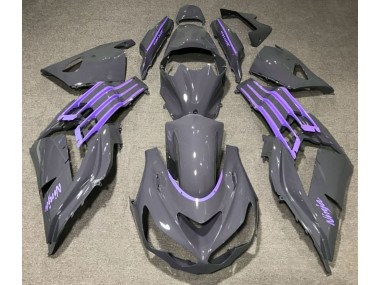 12-21 Nardo Gris & Morado ZX14R Carenados Moto