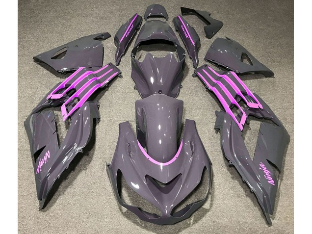 12-21 Nardo Gris & Rosa ZX14R Carenados Moto 12-21 Nardo Gris & Rosa ZX14R Carenados Moto