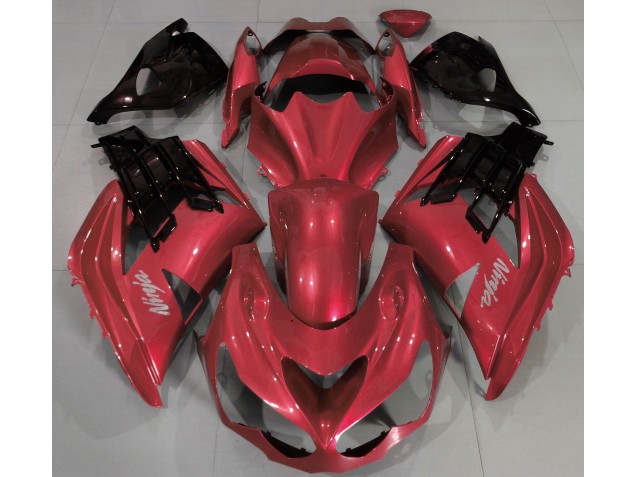 12-21 Rojo Vibrante ZX14R Carenados Moto 12-21 Rojo Vibrante ZX14R Carenados Moto
