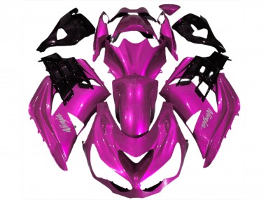 12-21 Rosa Caliente ZX14R Carenados Moto