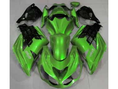 12-21 Verde Líquido ZX14R Carenados Moto