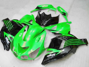 12-21 Verde ZX14R Carenados Moto