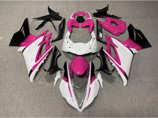 13-16 Blanco Brillante & Rosa Daytona 675 Carenados Moto 13-16 Blanco Brillante & Rosa Daytona 675 Carenados Moto