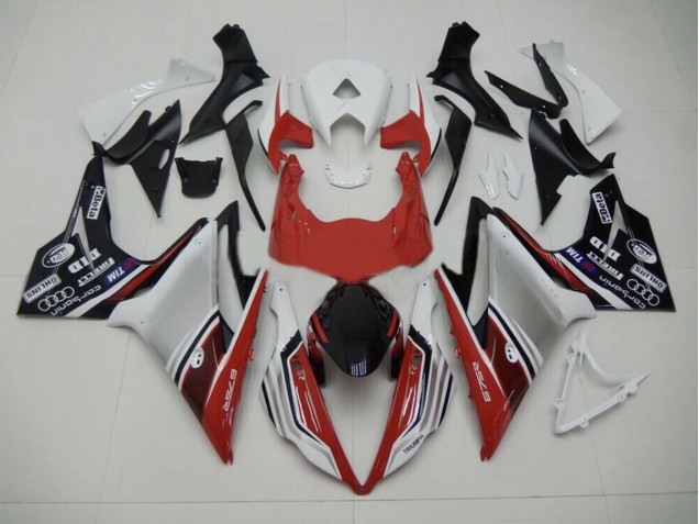 13-16 Estilo Rojo Blanco & Negro Daytona 675 Carenados Moto 13-16 Estilo Rojo Blanco & Negro Daytona 675 Carenados Moto