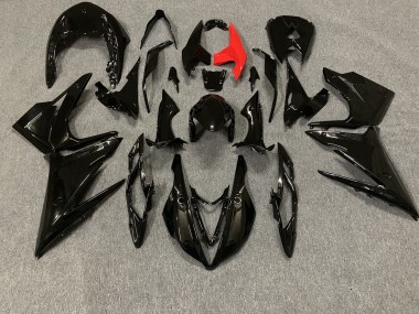 13-16 Negro Brillante Daytona 675 Carenados Moto