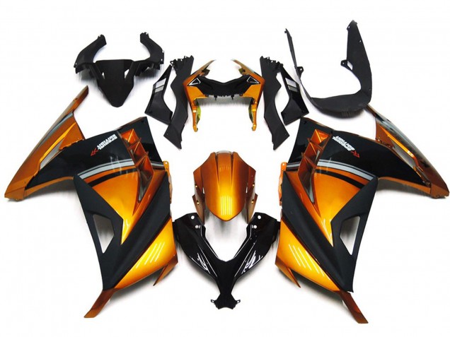 13-18 Bronce Brillo Ninja 300 Carenados Moto