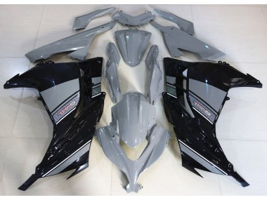 13-18 Nardo Gris & Negro Ninja 300 Carenados Moto