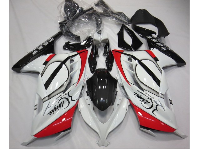 13-18 Rojo & Blanco Ninja 300 Carenados Moto 13-18 Rojo & Blanco Ninja 300 Carenados Moto