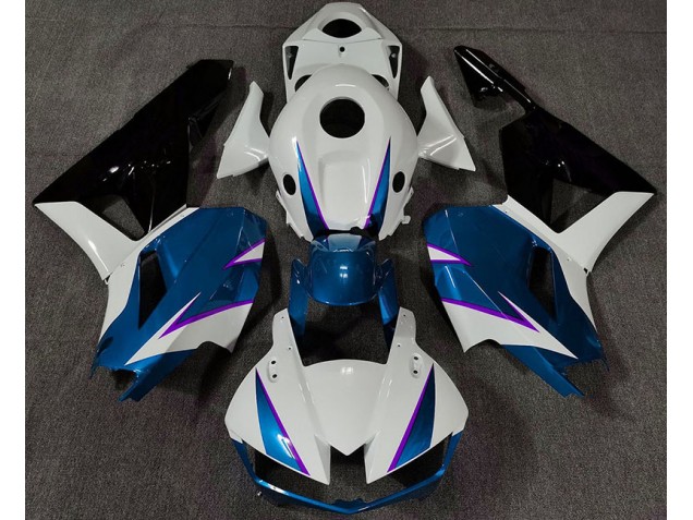13-23 Azul Brillante Blanco & Morado CBR600RR Carenados Moto 13-23 Azul Brillante Blanco & Morado CBR600RR Carenados Moto