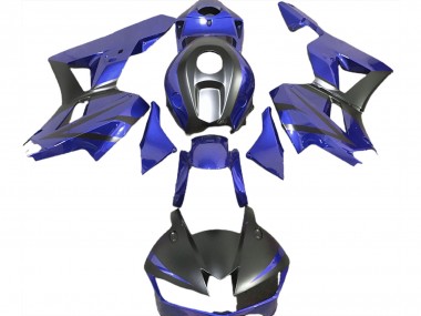 13-23 Azul Profundo & Negro Mate CBR600RR Carenados Moto