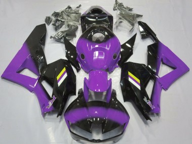 13-23 Desvanecimiento Morado Brillante & Negro CBR600RR Carenados Moto