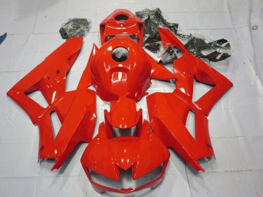 13-23 Estilo Rojo Brillante CBR600RR Carenados Moto