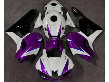 13-23 Púrpura Brillante Blanco & Azul CBR600RR Carenados Moto