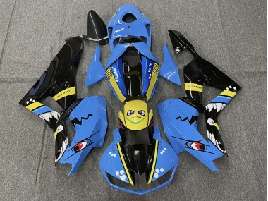 13-23 Tiburón Azul CBR600RR Carenados Moto