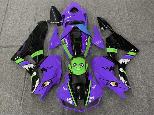 13-23 Tiburón Morado CBR600RR Carenados Moto 13-23 Tiburón Morado CBR600RR Carenados Moto
