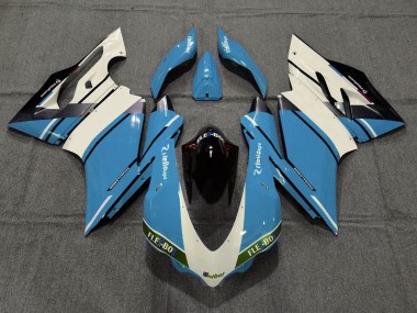 15-17 Estilo Azul Claro OEM Ducati 959 1299 Carenados Moto