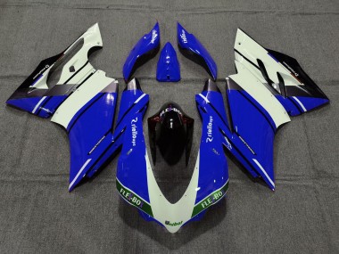 15-17 Estilo Azul Oscuro OEM Ducati 959 1299 Carenados Moto