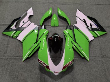 15-17 Estilo Verde OEM Ducati 959 1299 Carenados Moto