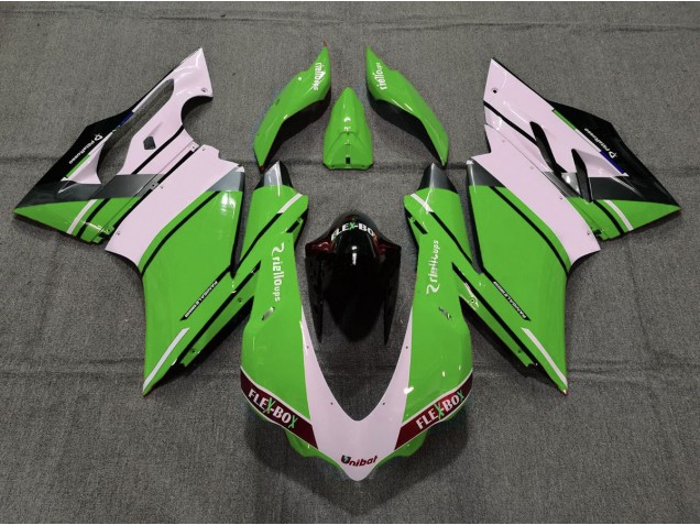 15-17 Estilo Verde OEM Ducati 959 1299 Carenados Moto 15-17 Estilo Verde OEM Ducati 959 1299 Carenados Moto