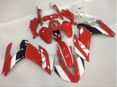 15-18 Brillo Rojo & Blanco R3 Carenados Moto