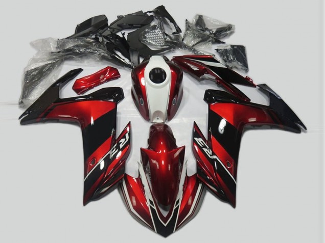15-18 Granate & Negro R3 Carenados Moto 15-18 Granate & Negro R3 Carenados Moto