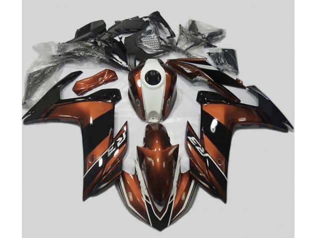 15-18 Naranja & Negro Brillante R3 Carenados Moto 15-18 Naranja & Negro Brillante R3 Carenados Moto