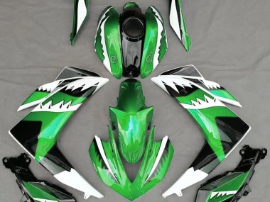 15-18 Tiburón Verde R3 Carenados Moto