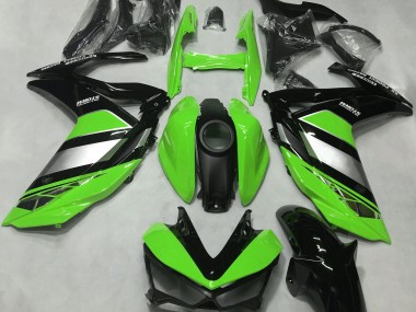 15-18 Verde Brillante Yamalube R3 Carenados Moto