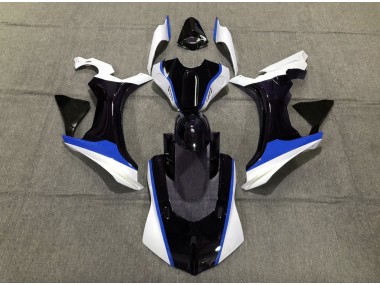 15-19 Azul Blanco & Negro R1 Carenados Moto