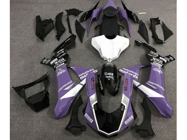 15-19 Estilo De Logotipo Morado Brillante R1 Carenados Moto