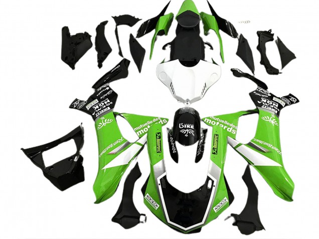 15-19 Estilo De Logotipo Verde Brillante R1 Carenados Moto 15-19 Estilo De Logotipo Verde Brillante R1 Carenados Moto