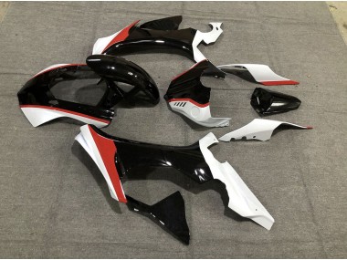 15-19 Rojo Brillante Blanco & Negro R1 Carenados Moto