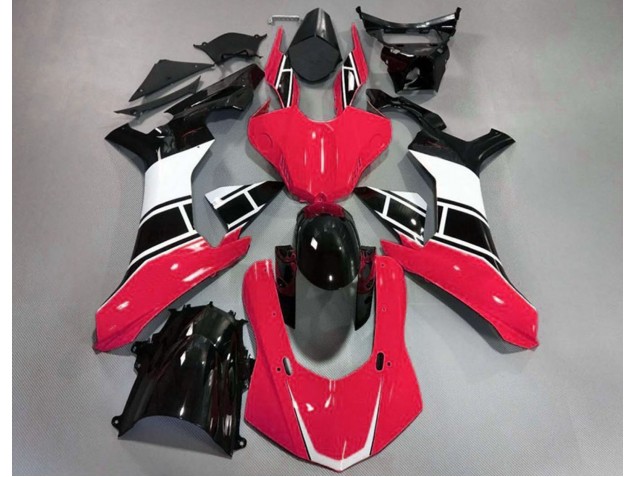 15-19 Rojo Brillo Blanco & Negro R1 Carenados Moto 15-19 Rojo Brillo Blanco & Negro R1 Carenados Moto