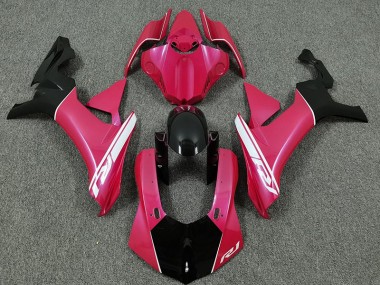 15-19 Rosa Fuerte & Negro R1 Carenados Moto