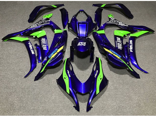 16-19 Azul Profundo Trickstar ZX10R Carenados Moto 16-19 Azul Profundo Trickstar ZX10R Carenados Moto