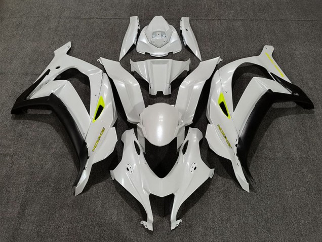16-19 Blanco Perla Intenso ZX10R Carenados Moto 16-19 Blanco Perla Intenso ZX10R Carenados Moto