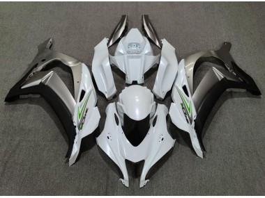 16-19 Blanco Perla & Plata ZX10R Carenados Moto