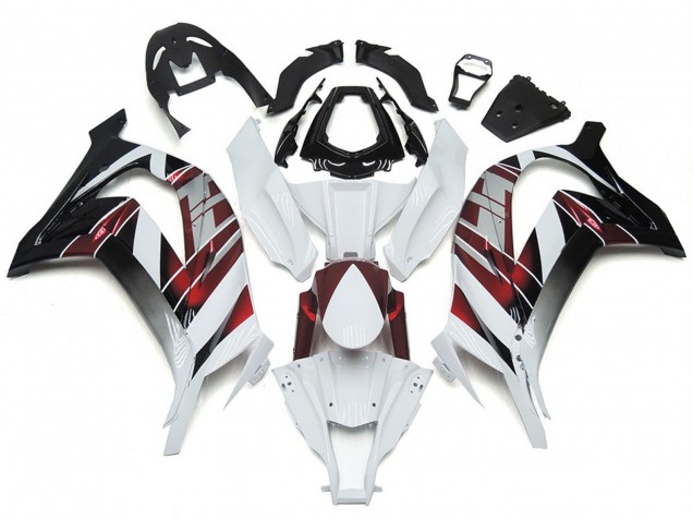 16-19 Blanco & Plata ZX10R Carenados Moto 16-19 Blanco & Plata ZX10R Carenados Moto