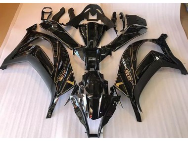 16-19 Negro & Oro ZX10R Carenados Moto
